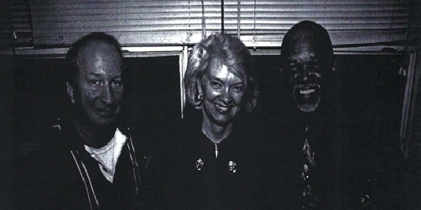 Lodge members at a community outreach event
