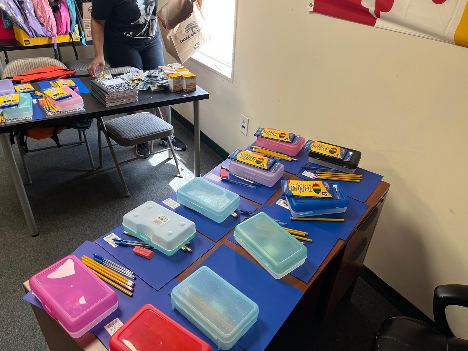 FOP Lodge 2F DC Bookbag Drive community outreach